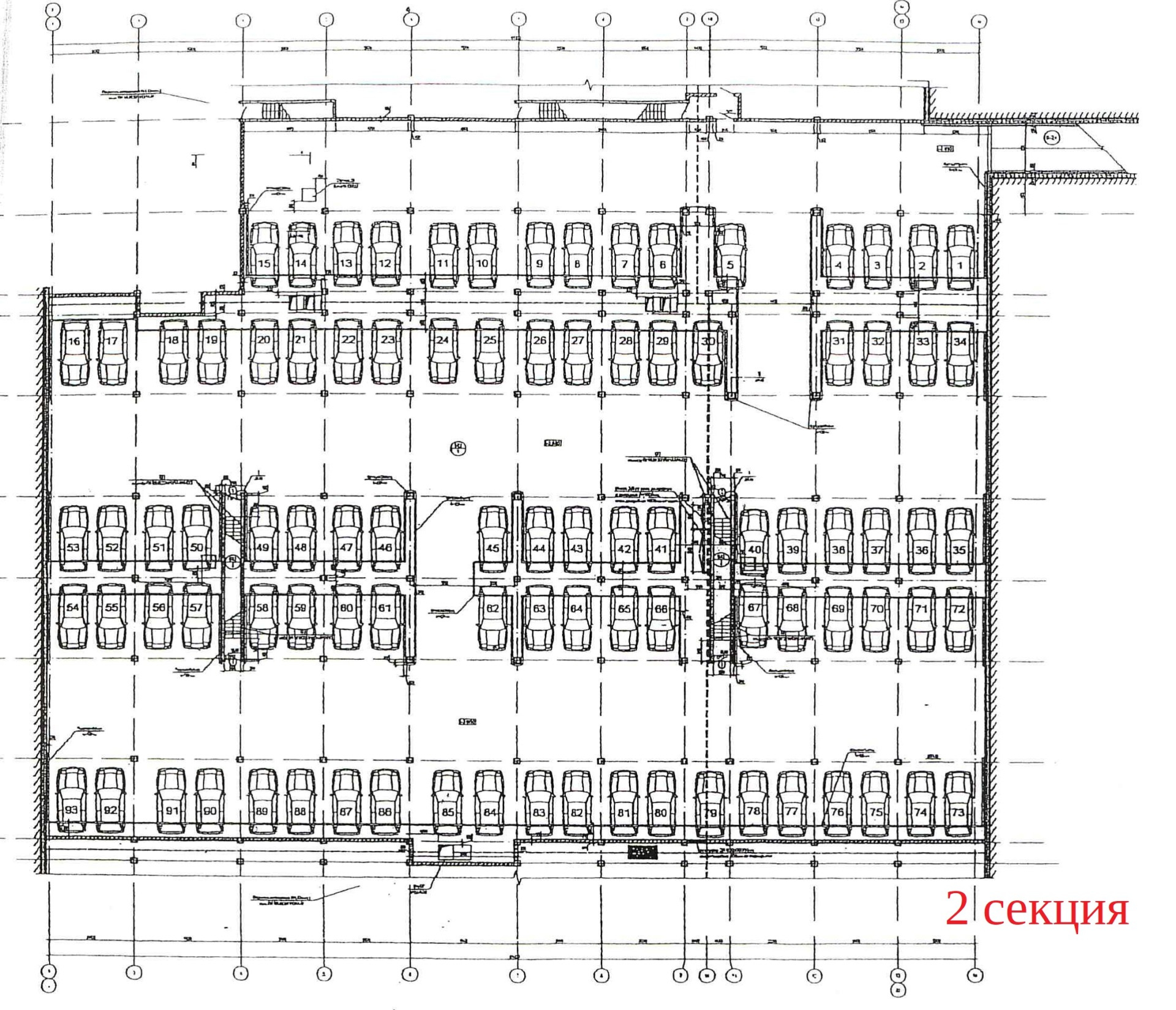 Карамзина 20, планировка парковка.