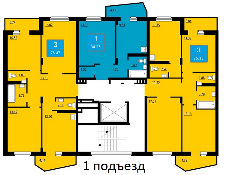 ул. П. Ломако 16, Красноярск, планировка квартир, купить продать квартиру нежилое парковку, снять сдать квартиру.